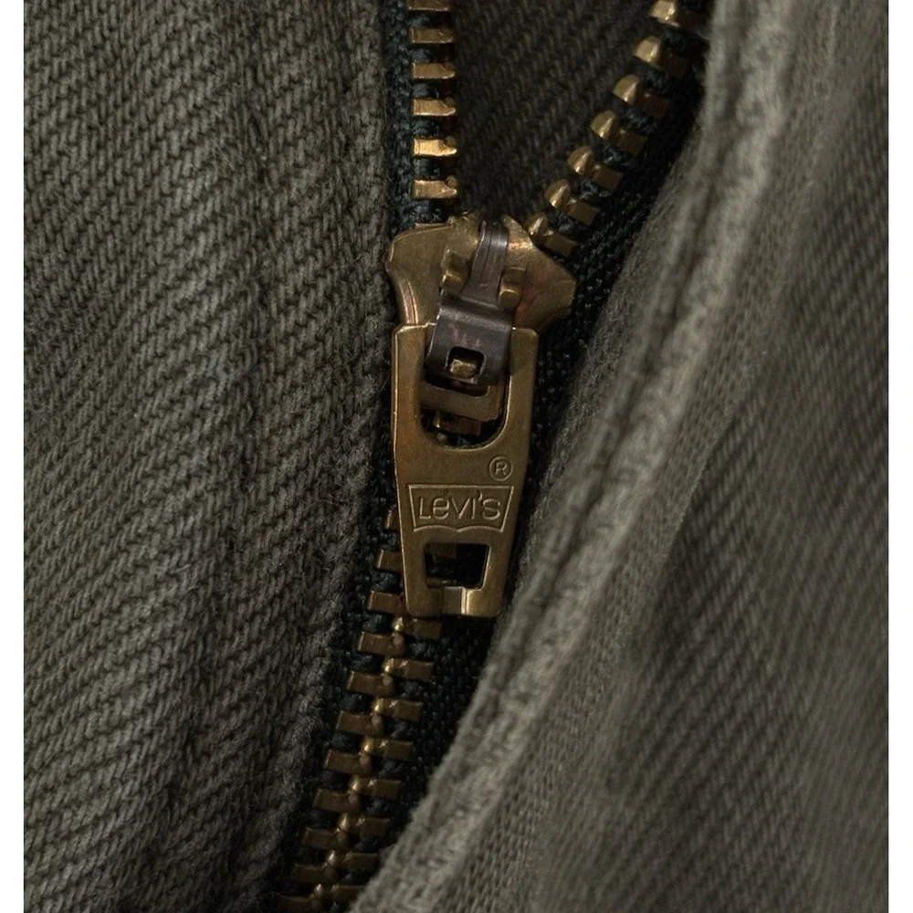 Vintage '02 Levi's 550 Jeans Men's 29x32 Green Cotton Denim‎ Relaxed Fit USA Y2K